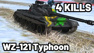 WZ-121 | 8K DAMAGE | 4 KILLS | WOT Blitz Pro Replays