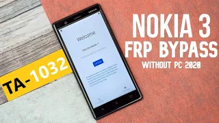 NOKIA 3 TA-1032 frp Bypass Android 9 Pie YouTube Update Solution 2022 l NOKIA 3 frp Bypass 100% Work