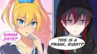 [Manga Dub] A cute girl dates an introvert for 3 days as a prank... [RomCom]