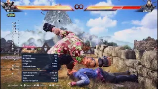 Tekken 8 optimal wall carry normal hit luncher combos for Jack 8