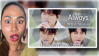 (PARK JEONG WOO)의 'Always' & 'Nothing's Gonna Change My Love For You' | Reaction