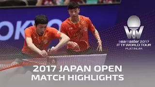2017 Japan Open | Highlights Ma Long/Xu Xin vs Koki Niwa/M.Yoshimura (Final)