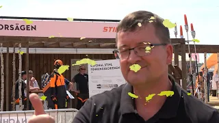 Stihl Motorsäge MS 881 & Stihl Akku-Motorsäge MSA 300 im Extremtest, Demopark 2023 in Eisenach!