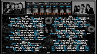 The Beatles - I Want To Hold Your Hand [Jam Track] [Guitar chords & lyrics]