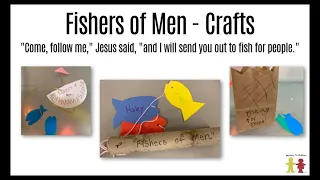 "Fishers of Men" Crafts for Sunday School