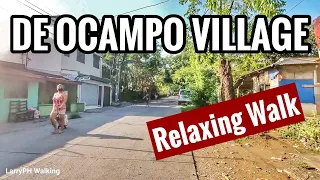LIFE in De Ocampo Village Cavite Philippines | RELAXING WALK & SOUNDS [4K] 🇵🇭