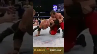 Chris Benoit Vs Brock Lesnar l