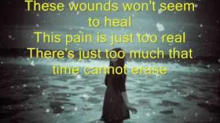 My Immortal - Evanescence (Lyrics)