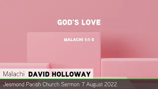 Malachi 1:1-5 - God's Love - Jesmond Parish - Sermon - Clayton TV