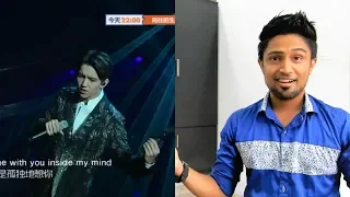 Dimash《Hello》- Singer 2018 EP14 【Singer Official Channel】REACTION