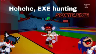 EXE Hunting || Sonic.EXE: The disaster || (salty cream)