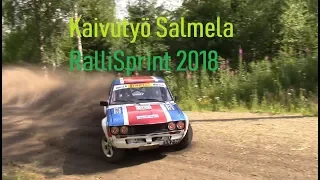 Kaivutyö Salmela Rallisprint 14.7.2018