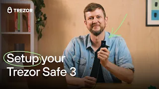Set up your new Trezor Safe 3 hardware wallet🔒