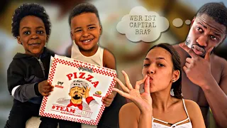 WIR TESTEN DIE CAPITAL BRA PIZZA 🍕WIE SCHMECKT DIE BRA?