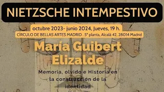 María Guibert Elizalde (U. Navarra): Memoria, olvido e Historia en la construcción de la identidad