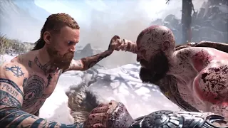 Битвы Богов  Кратос против Бальдра, Моди и Магни  God of War 4