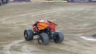 Monster Jam Detroit February 2024 Show #1: Bakugan Dragonoid Freestyle