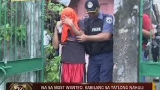 24Oras: Isa sa 'Most Wanted' sa Pilipinas, kabilang sa 3 nahuli sa Cavite