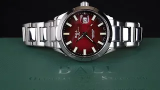 Ball Marvelight Red Dial 40mm!