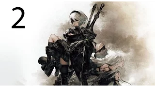 NieR Automata Walkthrough Streaming - Part 2 [No commentary] [Japanese with English subs]