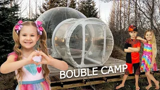 Outdoor Camping Bubble Tent Like Diana & Roma Clear Dome Camp