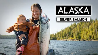 Silver Salmon - Kimi Werner Recipe - Catch and Cook Alaska - Furikake Salmon - Coho Fishing