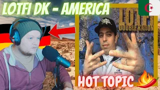 I'M GONNA GET DEMONETIZED FOR THIS | 🇩🇿 Lotfi DK - America | German rapper reacts