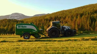 1st cut in Norway | Fendt | McHale | Valtra | Massey Ferguson