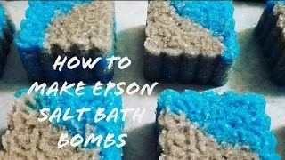 How To Make Epsom Salt Bath Bomb, DIY, No More Post Gym Grossness! Muscle Relaxing Bath Bombs