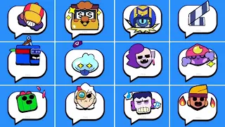 All Brawler Animated Pins (NEUTRAL) | Brawl Stars