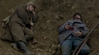 Im Westen nichts Neues Film 1979 Erich Maria Remarque  Bombentrichter-Szene, 9. Kap.  Franzose AcI