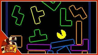 Pac-Man in Tetris