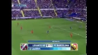 Levante vs Barcelona 0-5 2014 All Goals & Match Highlights 21/9/2014