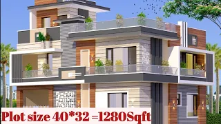 40*30 Modern Home plan  || 1200 Sqft House Plan || Ghar ka Naksha