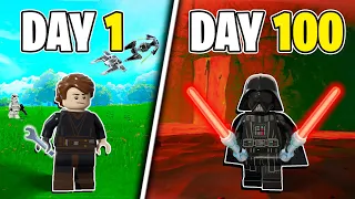 I Survived 100 Days of Star Wars on LEGO Fortnite