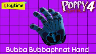 Poppy Playtime Chapter 4: New Bubba Bubbaphant Hand VHS Tape