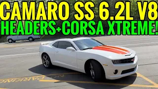 2013 Chevy Camaro SS 6.2L V8 w/ Long Tube Headers & Corsa Extreme!