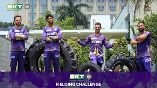 BKT Fielding Challenge with Salt, Angkrish and Raman | IPL 2024