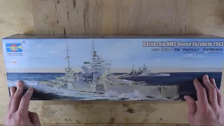 Building the 1/350 Battleship Queen Elizabeth for Drachinifel - Part One, Hull and Superstructure