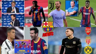 Moriba Contract Renewal STALLED| Pjanic & Umtiti EXIT| Joan Gamper Match DANGER| Clubs ASK For Dest