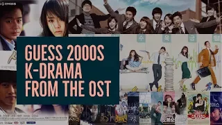 Guess K-Drama Titles From the OST - Challenge pt. 1 (2000s version)