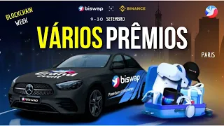 Biswap Mega Opportunity to Win Mercedes Benz The Playstation 5 I Iphone 13 Pro Max I Stake BSW