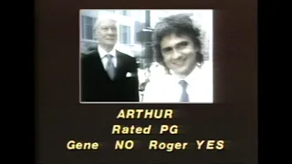 Arthur (1981) movie review - Sneak Previews with Roger Ebert and Gene Siskel