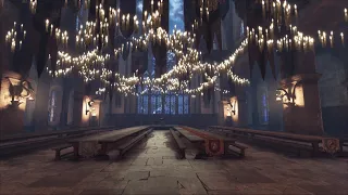 Hogwarts Great Hall Magic Ambience ASMR