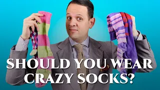 Should You Wear Crazy Socks / Colorful Happy Socks?