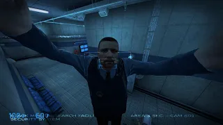 Black Mesa мод Blue Shift  прохождение с 1 главы до 4