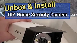 Unbox & DIY Install New Security Camera - Reolink Duo 3 PoE, NVR & Switch