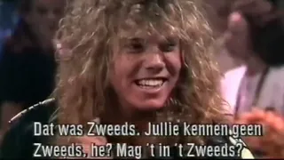 Joey Tempest - rare interview (1988)