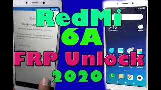 Latest Method 2020, Xiaomi Redmi mi 6A frp bypass without PC or Sim