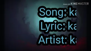 AKA KABIN_-_KALO TYO RAAT_(LYRIC VEDIO)